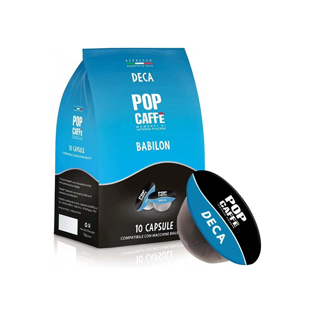 Capsule Pop Caffè Compatibili Bialetti Decaffeinato 288