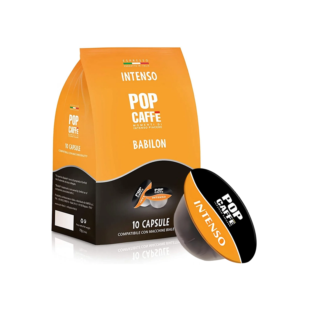 Capsule Pop Caffè Compatibili Bialetti Intenso 288